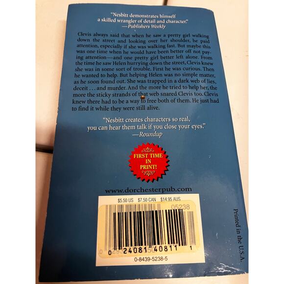 Western Book Lot (8) Johnstone, L'Amour, Eastwood, Compton, Nesbitt Paperbacks - Picture 4 of 6